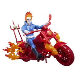 Ghost Rider Marvel Legends Action Figure Johnny Blaze with Motorcycle 15 cm