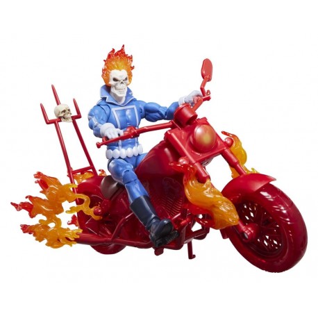 Ghost Rider Marvel Legends Action Figure Johnny Blaze with Motorcycle 15 cm