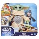 Star Wars: The Mandalorian & Grogu Electronic Action Figure Huggin' Grogu & Anzellan 17 cm