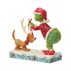 The Grinch By Jim Shore - The Grinch Tying Antlers On Max