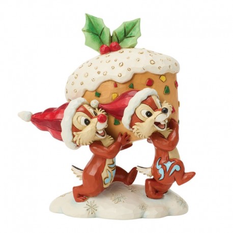 Disney Traditions - Chip And Dale Stealing Fruit Cake Figurine