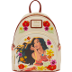 Loungefly Moana (2026) - Live Action Floral 10" Faux Leather Mini Backpack