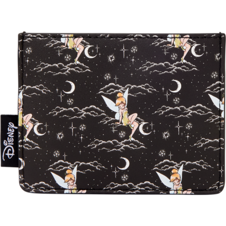 Loungefly Disney - Tinker Bell Pixie Dust Night Sky 3" Faux Leather Card Holder