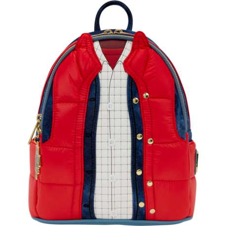 Loungefly Back to the Future - 40th Anniversary Marty McFly Western Cosplay 10" Faux Leather Mini Backpack