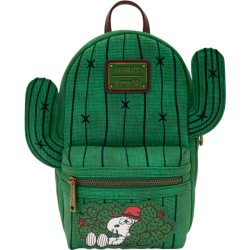 Loungefly Peanuts - Spike Desert Cactus 10” Faux Leather Sling Crossbody Bag