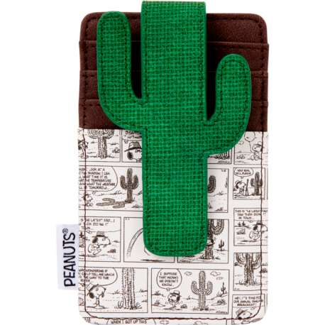 Loungefly Peanuts - Spike Desert 5" Faux Leather Card Holder