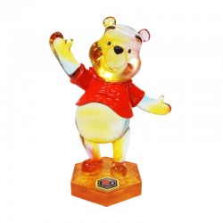 Disney Grand Jester - Winnie The Pooh Transparent Rainbow Figurine