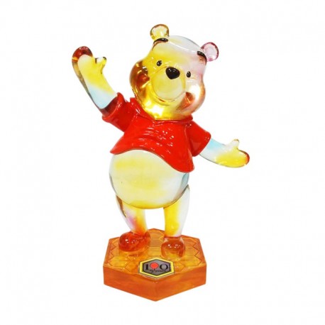 Disney Grand Jester - Winnie The Pooh Transparent Rainbow Figurine