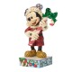 Disney Traditions - Mickey With Candy Cane Figurine