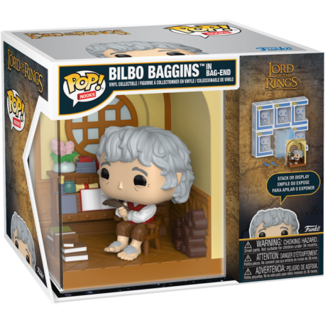 Lord of the Rings - Bilbo Baggins in Bag-End Pop! Nook Vinyl Figure
