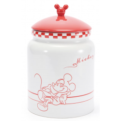 Mickey Mouse and Minnie Mouse Cookie Jar