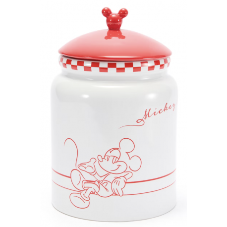 Mickey Mouse and Minnie Mouse Cookie Jar