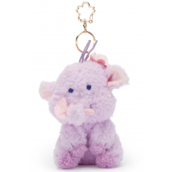 Disney Japan Lumpy Soft Toy Keyring, Winnie the Pooh - 11cm