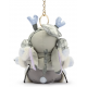 Disney Japan Stitch Intergalactic Small Soft Toy Keyring, Lilo & Stitch - 14cm