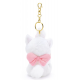 Disney Japan Marie with Heart Small Soft Toy Keyring, The Aristocats - 13cm