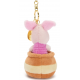 Disney Japan Piglet in Hunny Pot Small Soft Toy Keyring, Winnie the Pooh - 15cm