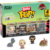 Jurassic Park - Ellie Sattler, Ian Malcolm, Triceratops & Brachiosaurus Bitty Pop! Vinyl Figure 4-Pack