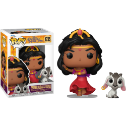 Funko Pop 1735 Esmeralda & Djali, The Hunchback of the Notre Dame