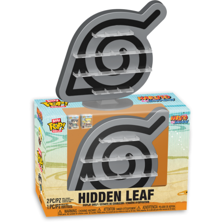 Naruto: Shippuden - Hidden Leaf Bitty Pop! Display Shelf