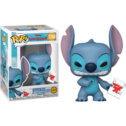 Funko Pop 1744 Stitch with Mood Chart (Chase), Lilo & Stitch