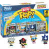 Sonic the Hedgehog - Shadow, Rouge, Neo Metal Sonic & Silver Bitty Pop! Vinyl Figure 4-Pack