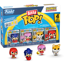 Sonic the Hedgehog - Sonic, Amy, Tails & Knuckles Bitty Pop! Vinyl Figure 4-Pack