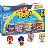 Sonic the Hedgehog - Sonic, Amy, Tails & Knuckles Bitty Pop! Vinyl Figure 4-Pack