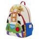 Loungefly Toy Story 5 - Jessie, Woody & Buzz Triple Pocket 12" Faux Leather Mini Backpack