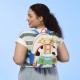 Loungefly Toy Story 5 - Jessie, Woody & Buzz Triple Pocket 12" Faux Leather Mini Backpack