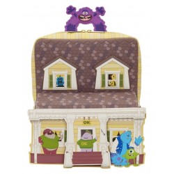 Loungefly Monsters University - Oozma Kappa House Figural 11" Faux Leather Mini Backpack