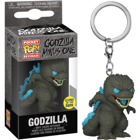 Godzilla Minus One (2023) - Godzilla Glow-in-the-Dark Pocket Pop! Keychain