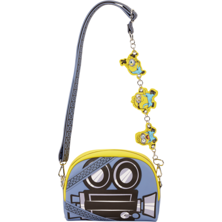 Loungefly Minions & Monsters (2026) - 7" Faux Leather Crossbody Bag