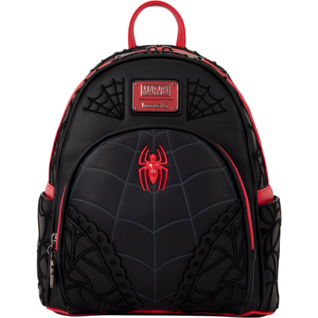 Loungefly Spider-Man - Spider Web 10" Faux Leather Mini Backpack