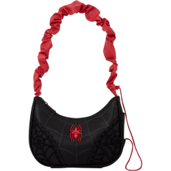 Loungefly Spider-Man - Spider Web 8" Faux Leather Crossbody Bag