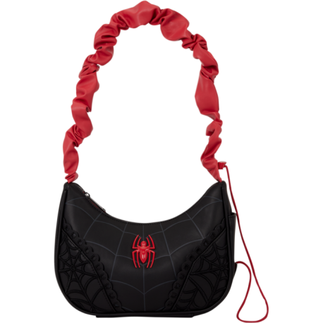 Loungefly Spider-Man - Spider Web 8" Faux Leather Crossbody Bag