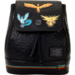 Loungefly Pokemon - Legendary Birds 10" Faux Leather Mini Backpack