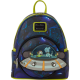 Loungefly Rick & Morty - Space Cruiser Glow-in-the-Dark 10" Faux Leather Mini Backpack
