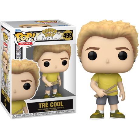 Funko Pop 499 Tre Cool (Basket Case), Green Day