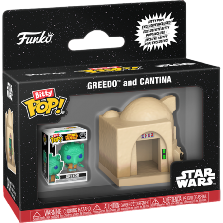 Star Wars - Greedo & Cantina Bitty Pop! Town Vinyl Figure