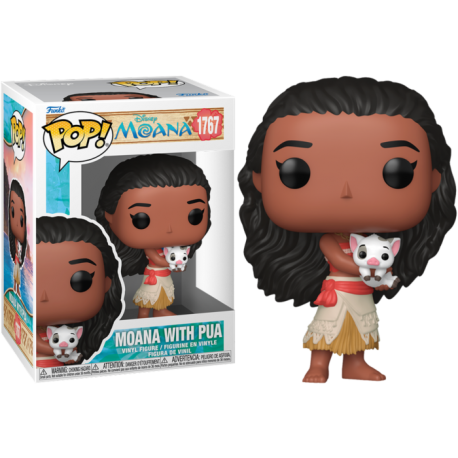 Funko Pop 1767 Moana with Pua, Moana