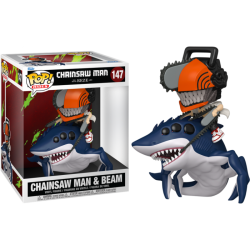 Funko Pop 147 Chainsaw Man & Beam, Chainsaw Man