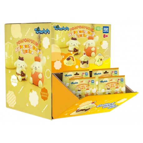 Sanrio Twinchees Mini Figure Pompompurin My Fav Color 5 cm Blind Pack