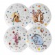 Disney Home - Winnie Dessert Plate (Set of 4), Winnie The Pooh