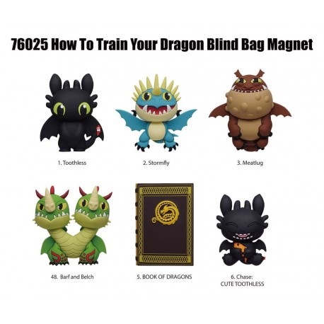 How to Train Your Dragon Magneet (Blind Pack) Series 1