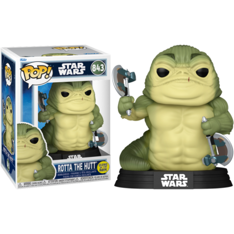 Funko Pop 843 Rotta The Hut, Star Wars: The Mandalorian & Grogu