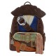 Loungefly Pirates of the Caribbean - Jack Sparrow Cosplay 10" Faux Leather Mini Backpack