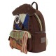 Loungefly Pirates of the Caribbean - Jack Sparrow Cosplay 10" Faux Leather Mini Backpack
