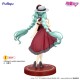 Hatsune Miku Trio-Try-iT PVC Statue Hatsune Miku Outing Dress Red Color Ver. 19 cm