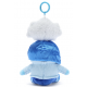 Disney Sadness Small Soft Toy Keyring, Inside Out - 14cm