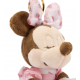 Disney Japan Minnie Mouse Strawberry Small Soft Toy Keyring - 11cm